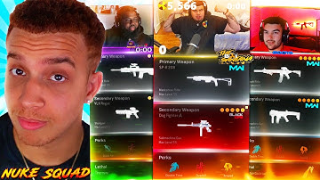 NUKE SQUAD CREATES EACH OTHER’S LOADOUTS IN WARZONE! ☢