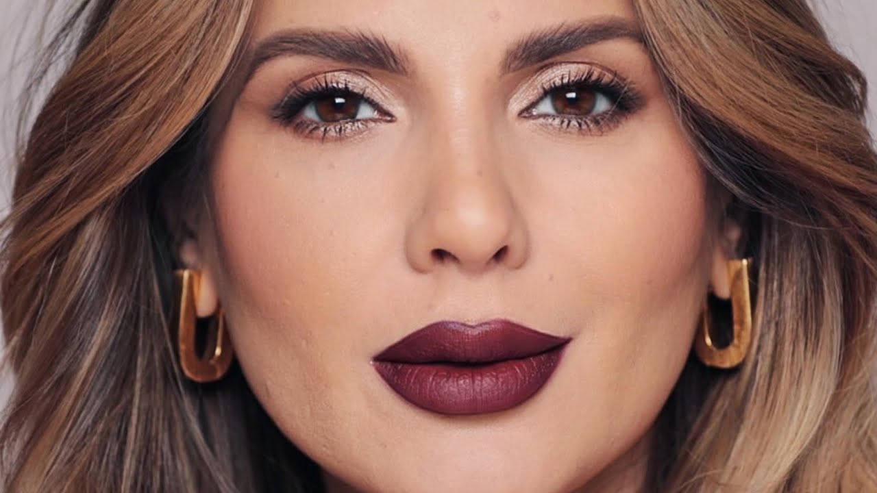 The Easiest Bold Lip Makeup Look Ali Andreea Youtube