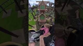 Lets go and ride Raven! 🐦‍⬛#viral #rollercoaster #insta360