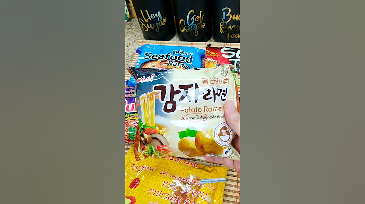 تجربة #نودلز البطاطس الكورية الجديدة من #samyang 🍜🤯🔥 #shorts