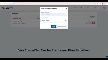 RevolutionEd Lesson Plans List | AI Lesson Planner for Teachers & Lesson Management Tool