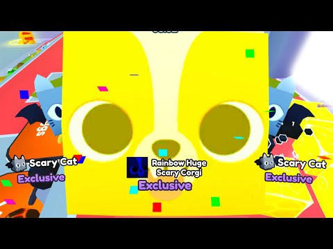 OMG! Huge Rainbow Scary Corgi Hatched… (Pet Simulator X)