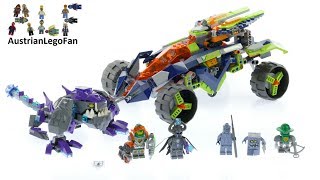 Lego Nexo Knights 70355 Aaron's Rock Climber - Lego Speed Build Review