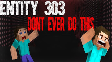 Minecraft CreepyPasta Entity303 First Encounter