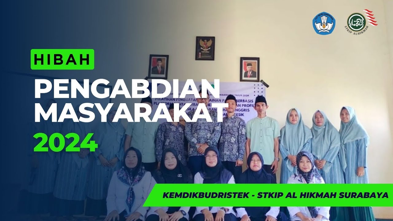 Video Kegiatan PKM Hibah DRTPM KEMDIKBUDRISTEK DIKTI 2024 - STKIP Al ...