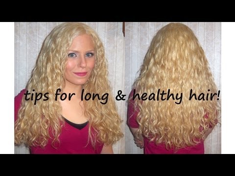 Tips For Growing Curly Wavy Hair Long Healthy Youtube