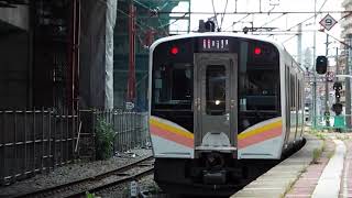 【貴重】E129系A8編成　越後線ワンマン列車内野行き　新潟駅地上ホーム発車