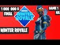 Fortnite Winter Royale GRAND FINAL Game 1 NA Highlights [Fortnite Tournament 2018]