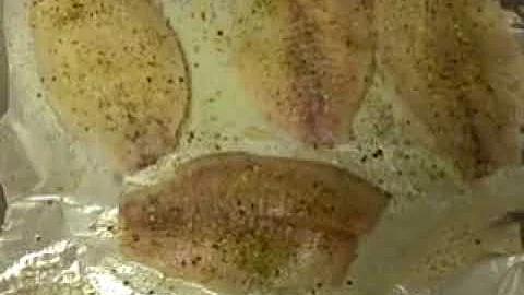 Fat Burning Lemon Pepper Tilapia