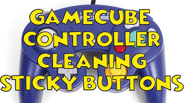 Gamecube Controller Cleaning - Sticky Buttons Fix
