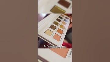 This palette looks like a day on the beach! #makeup #beauty