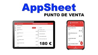 AppSheet creamos paso a paso el mejor punto de VENTA