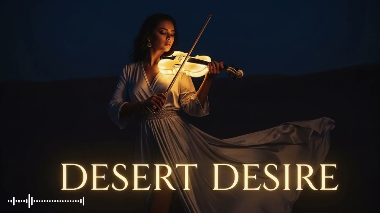 Desert Night Violin 🎻 Emotional Arabic Cinematic Chill