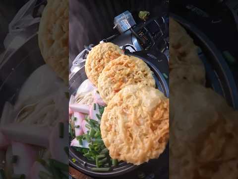 【Truck Cooking】Tempura udon! Best noodles!【asmr】#shorts