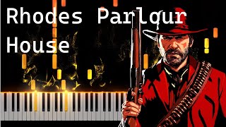 Rhodes Parlour House - Red Dead Redemption 2 Piano Tutorial Nivekpiano