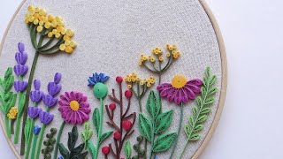 14 Patterns Of Quilling Flowers And Leaves - Paper Art Diy