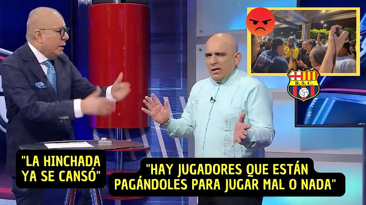 Vito Muñoz se pronuncia sobre el recibimiento hostil de la hinchada a Barcelona SC