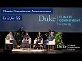 Duke Climate Commitment Announcement