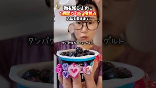 Gカップが教える!胸を減らさずに1週間で-3kg痩せる方法を教えます!152cm43kg骨格ストレートです