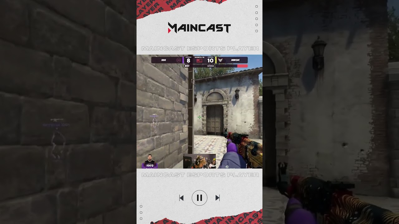 Heroic vs 500 | CS:GO Highlight