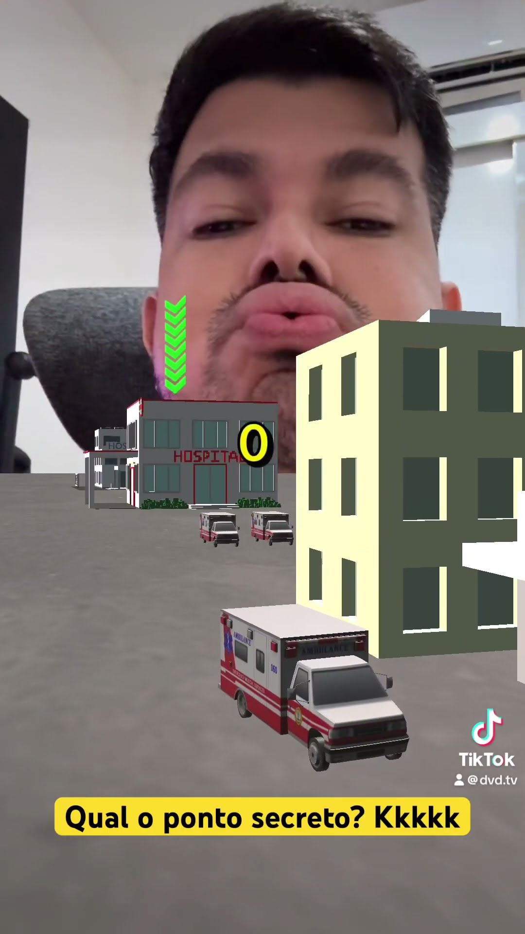 Como estacionar a ambulância? Kkkk #crazyparking #games #gaming