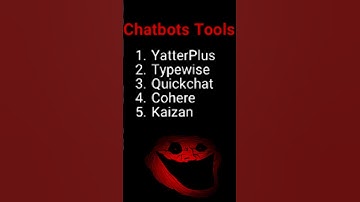 Best AI tools for Chatbots || #shorts #aitools