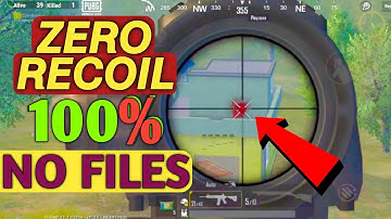 100 % ZERO RECOIL Best Sensitivity Setting for Pubg Mobile Lite ONE PLUS, POCO X3 PRO samsung A13