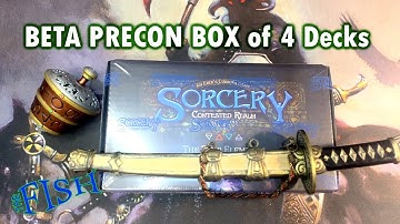 Sorcery: Contested Realm The Four Elements Preconstructed Decks (Beta)