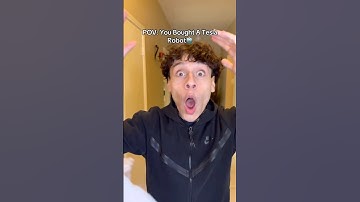 POV:You Bought A Tesla Robot🤖😂