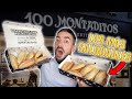 La COMIDA MÁS SALUDABLES de " LOS 100 MONTADITOS "