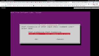 Clonezilla Live Lite Server Part 1 Local Hard Drive Storage