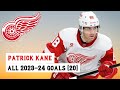 Patrick kane 88 all 20 goals from the 202324 nhl season
