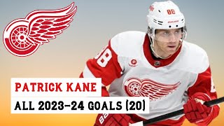 Patrick Kane (#88) All 20 Goals from the 2023-24 NHL Season