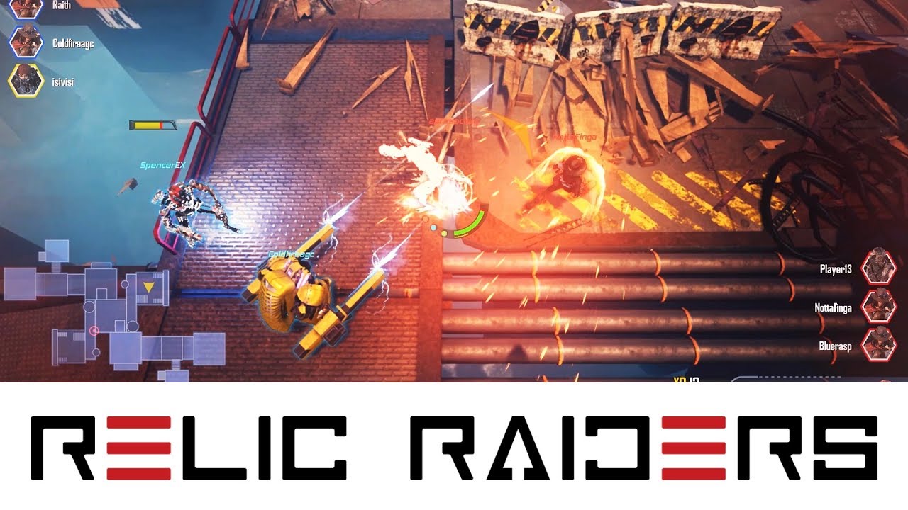 Relic Raiders スピード感のあるバトルロワイヤルが魅力のおすすめの新作アクション オンラインゲームズーム