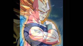 Les transformation de sangoku et vegeta