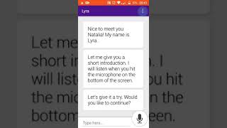 The Smarter Eviebot? | Lyra - Virtual Assistant screenshot 2