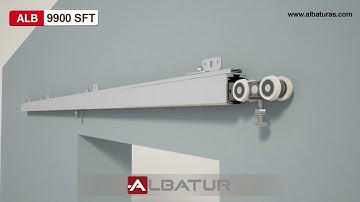 GlassDoor 9901 - Glass Sliding Door System Installation Video / 123-9901