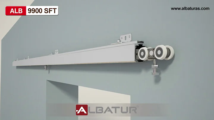 GlassDoor 9901 - Glass Sliding Door System Installation Video / 123-9901