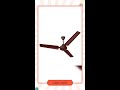Havells 1200mm Mozel ES Ceiling Fan | Best in class base fan,High Air Delivery, Energy Saving, 10...