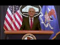 Attorney General Garland Delivers Remarks on the Arrests of Alleged Leaders of the Sinaloa Cartel