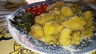 Ugandan food Katogo of Peas