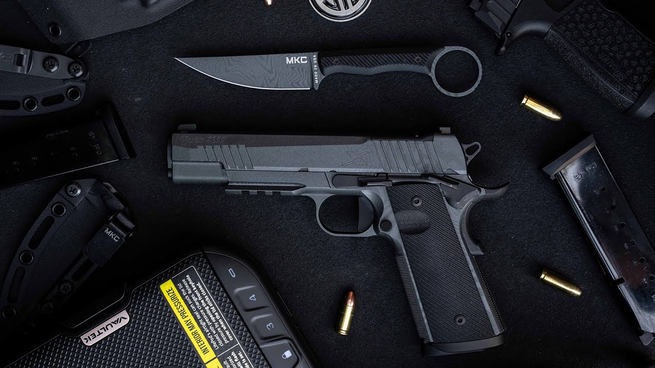 SIG SAUER x MKC: SIG SHORTS Limited Edition Damascus Cerakote