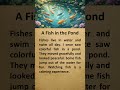 A Fish in the Pond #shorts #english #englishmerl #englishreading #englishgrammar #education