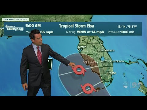 Tropical Storm Elsa