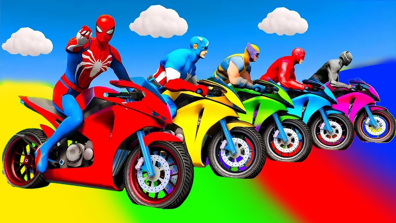 الرجل العنكبوت انقاذ باتمان Spider-Man Rescue batman vs iron man vs venom funny Game GTA 5 superhero