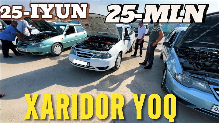 25-IYUN  25-MLN NEXIA -2 XARIDOR YOQ NAVOIY XATIRCHI MASHINA BOZORI