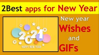 HAPPY NEW YEAR WISHES 2021|2 best apps for new year 2021|Happy New year Whatsapp Status Video 2021 screenshot 5