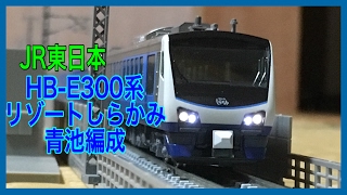【Nゲージ】KATO HB‐E300系リゾートしらかみ 鉄道模型走行動画#10