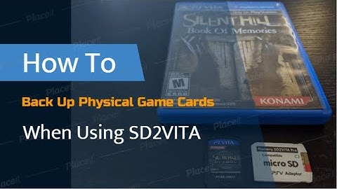 Backing Up Games When Using SD2VITA | PS VITA HACKS |