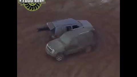Cuando tienes un todo terreno 4x4 y estas aburrido